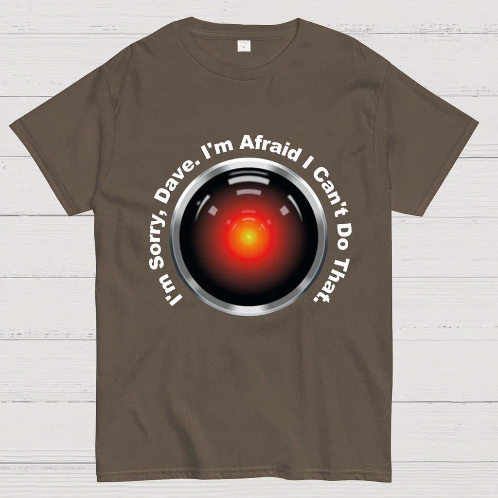 HAL "Sorry, Dave" Quote y T-Shirt