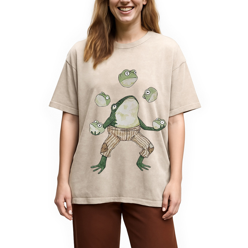 bbb Frog Acrobatic Master Washed T-Shirt