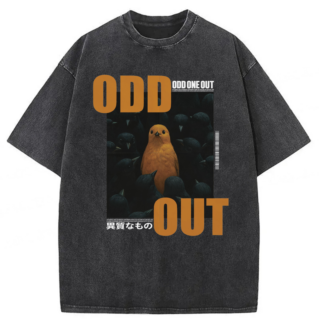 bbb Odd One Out Be Yourself Washed T-shirt