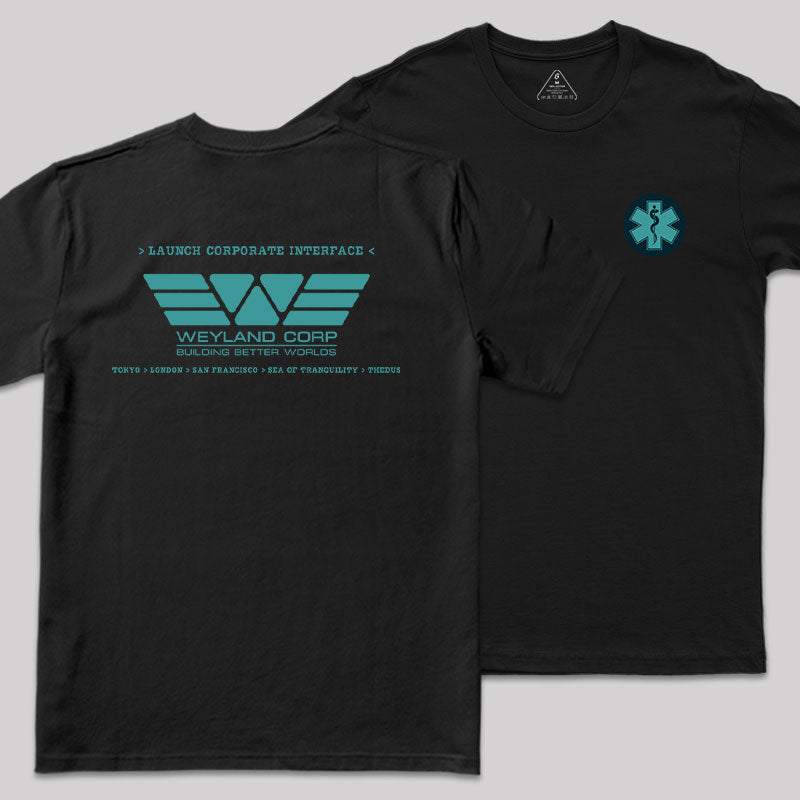 Building Better Worlds Front and Back Printed T-Shirt