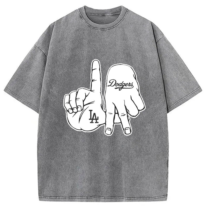 bbb Dodgers LA Vintage Washed T-Shirt