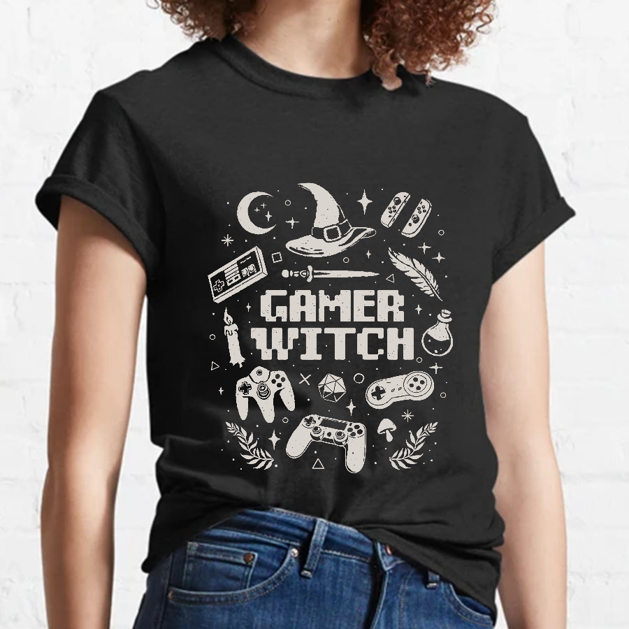 Gamer Witch y T-Shirt