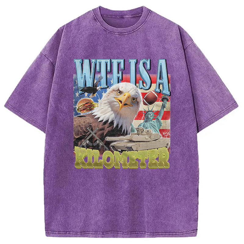 bbb Funny Eagle Meme Washed T-Shirt