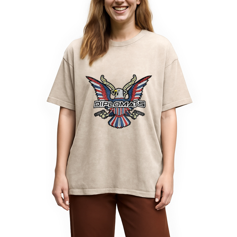 bbb Retro Dipset Diplomats Logo Washed T-Shirt