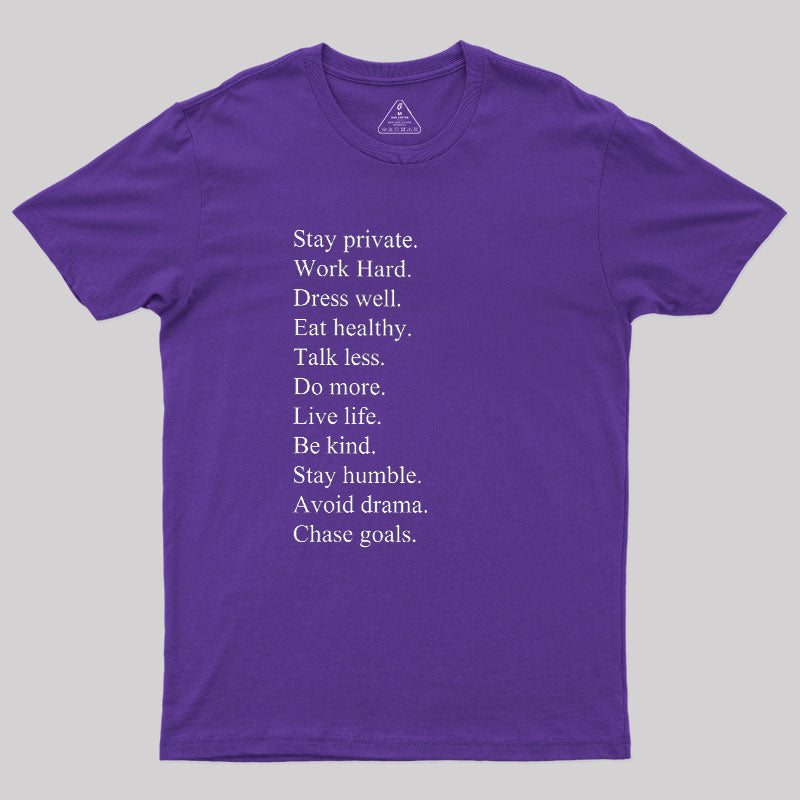 Stay Private  T-Shirt