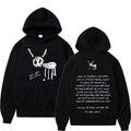 Oversized Men's Hoodie - Relaxed Spandex Blend, Streetwear