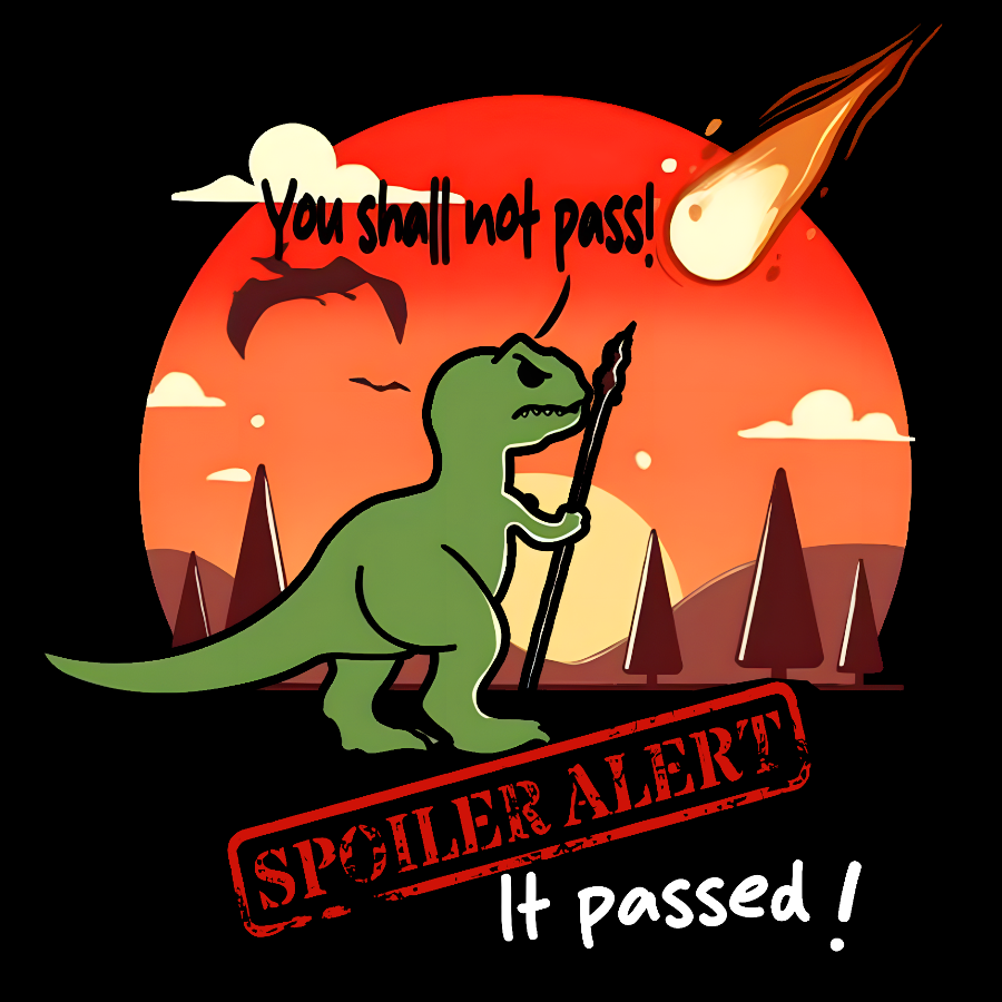 Spoiler alert You shall not pass!  T-Shirt