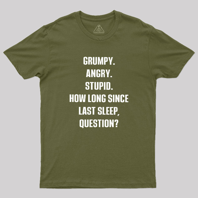 System Error Low Sleep Detected  T-Shirt