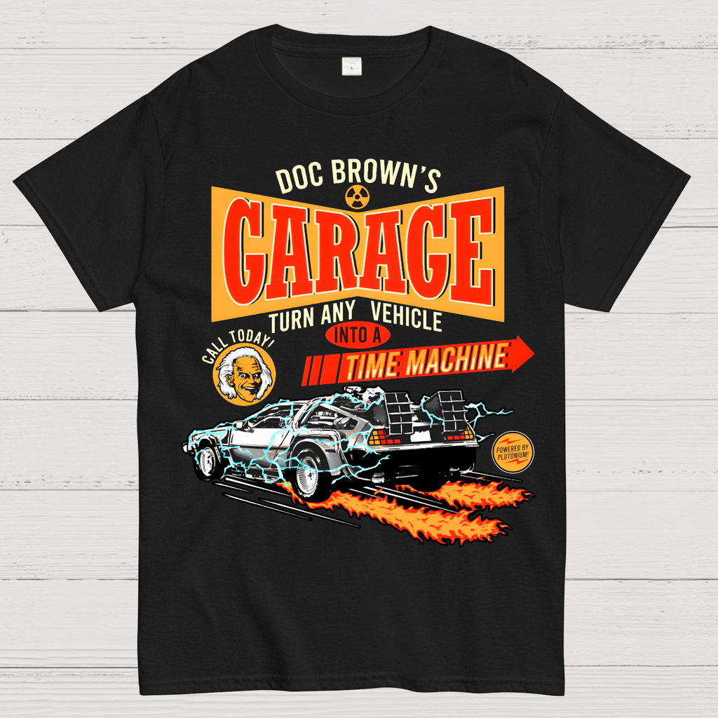 Doc Brown's Garage  T-Shirt
