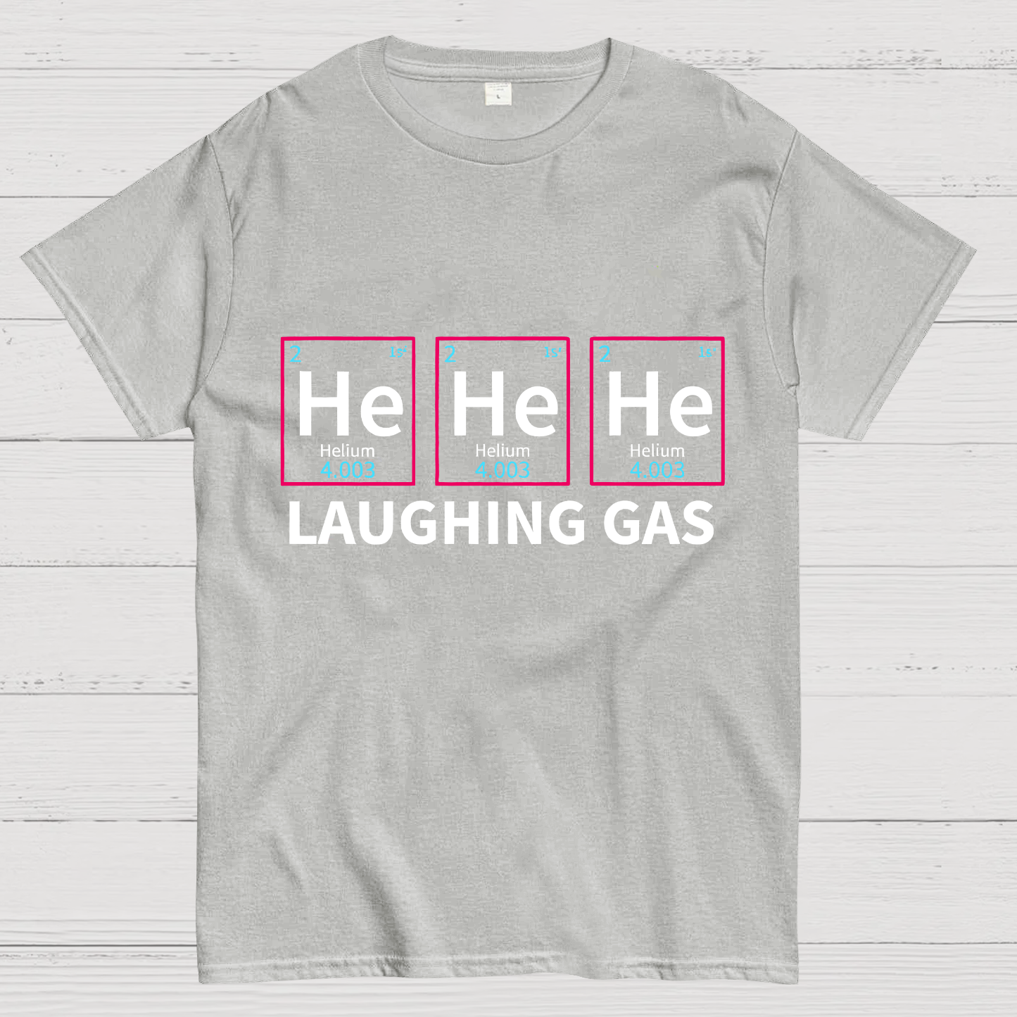 Laughing Gas Periodic Table of Elements y T-Shirt