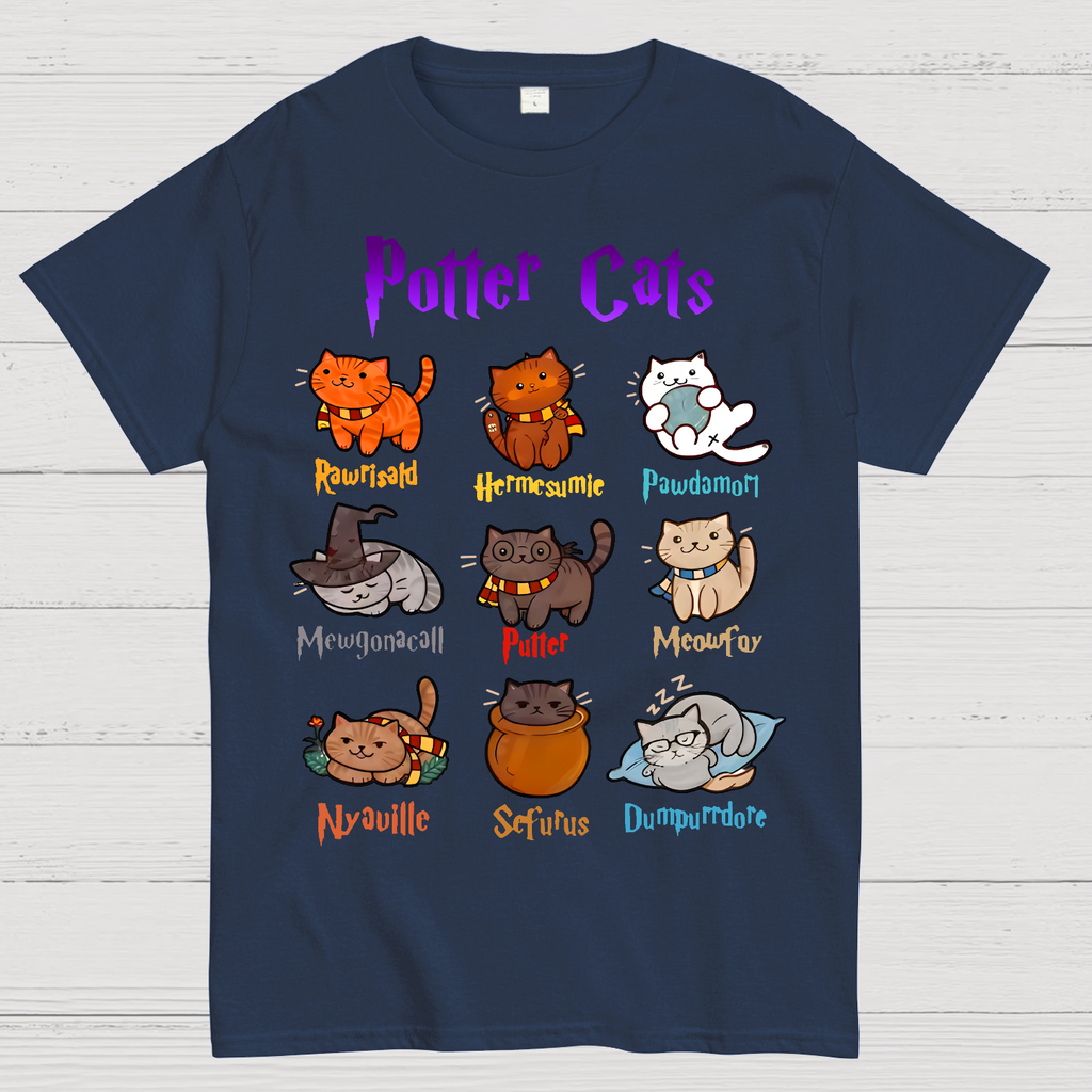 Potter Cats  T-Shirt