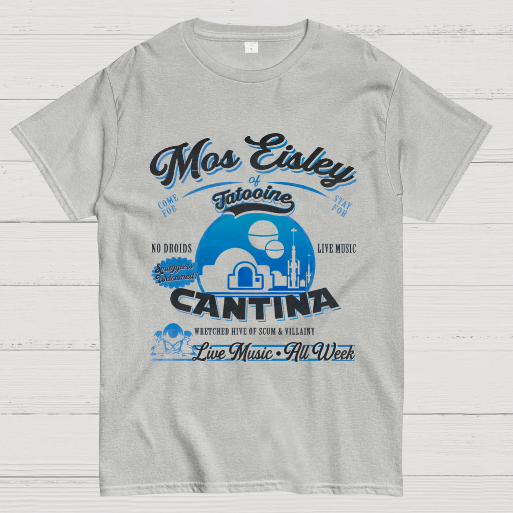 Mos Eisley Star Cantina Tatooine Graphic Print T-Shirt