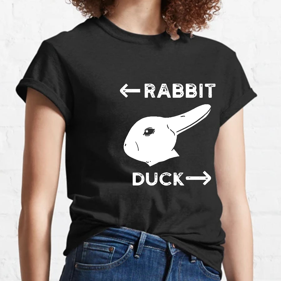 Wittgensteins Rabbit Duck y T-Shirt