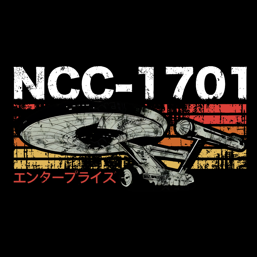 Retro NCC-1701  T-Shirt