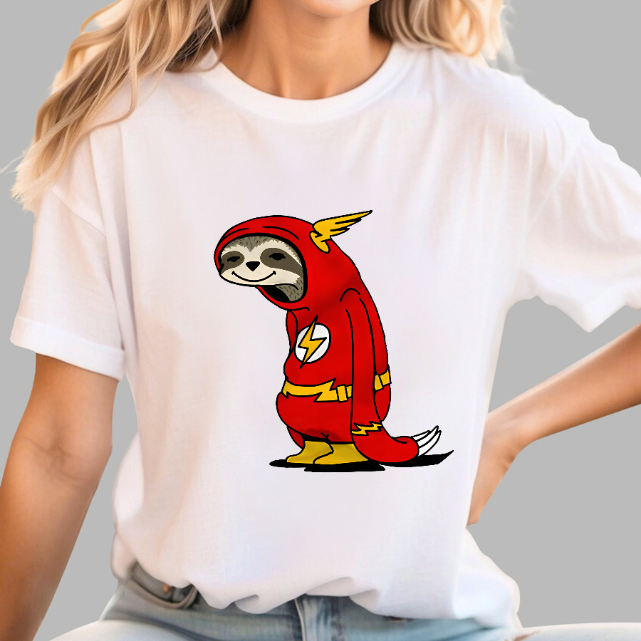 Flash Sloth Funny  T-Shirt