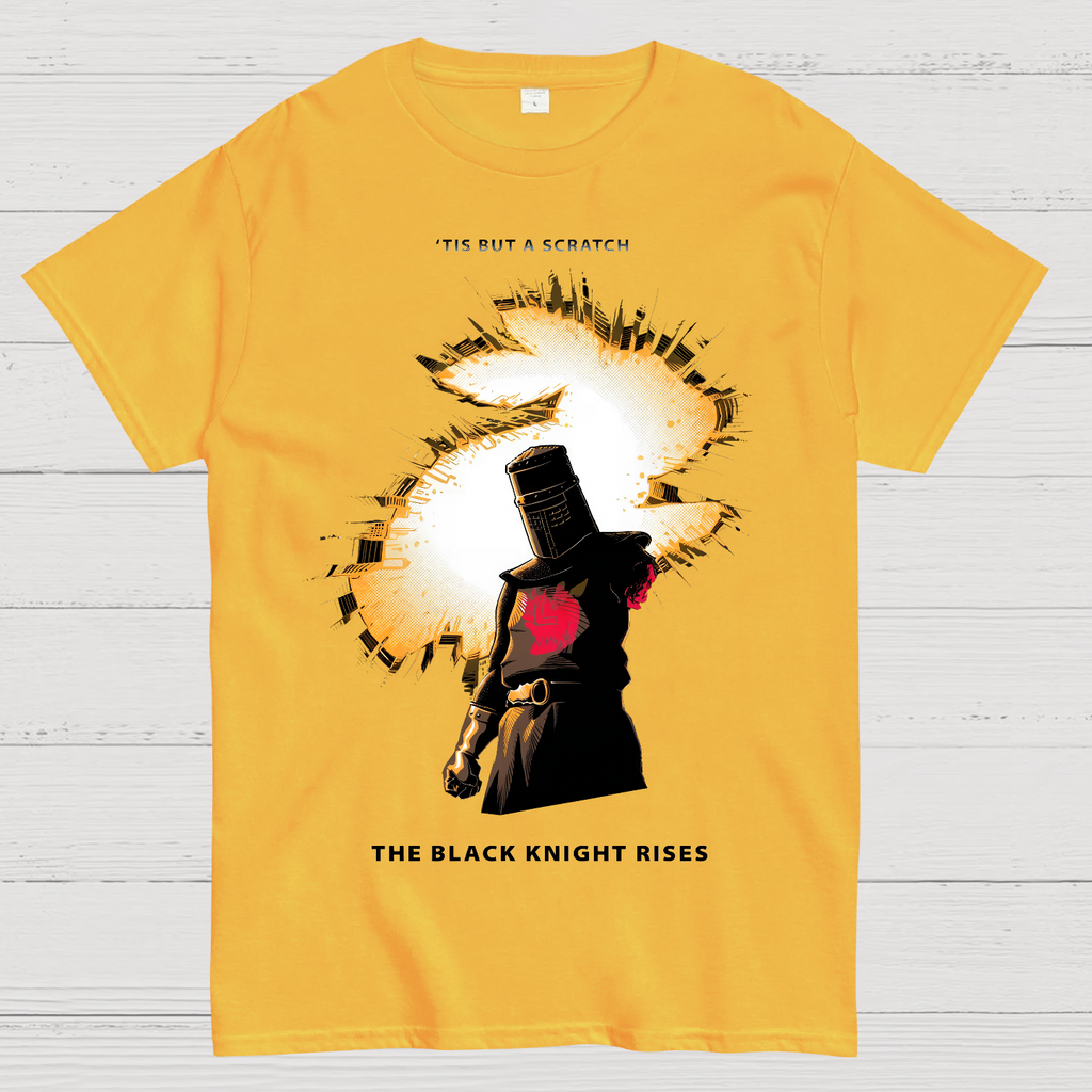 Black Knight vs. Bunny. one will fall.  T-Shirt