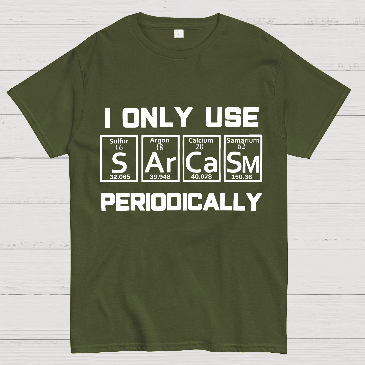 Sarcasm Periodic Table Element y T-Shirt