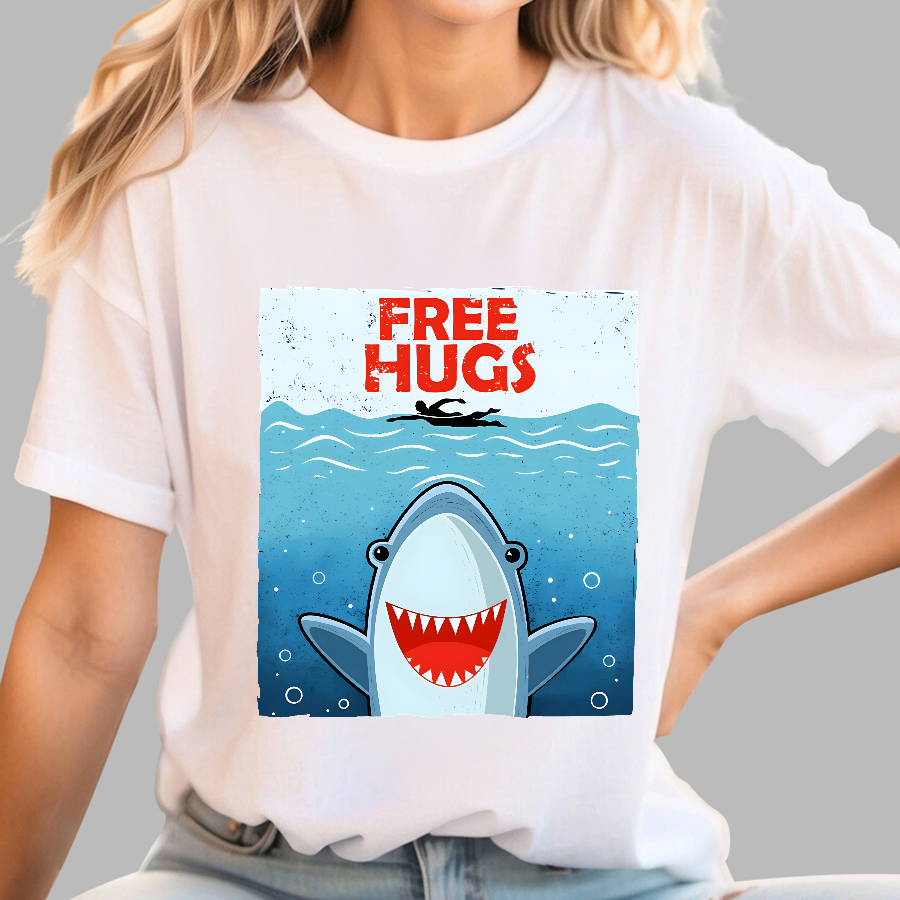 Free Shark Hugs  T-Shirt
