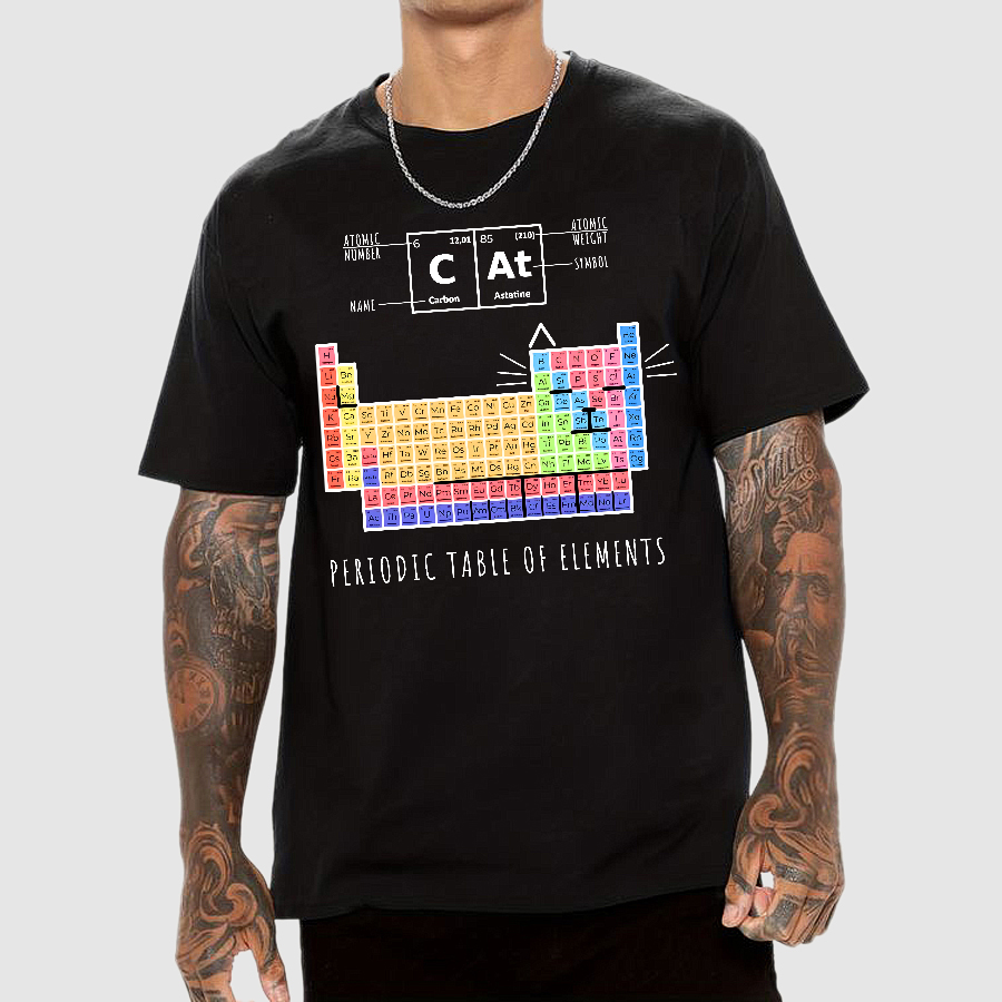 Periodic Table Of Cats  T-Shirt