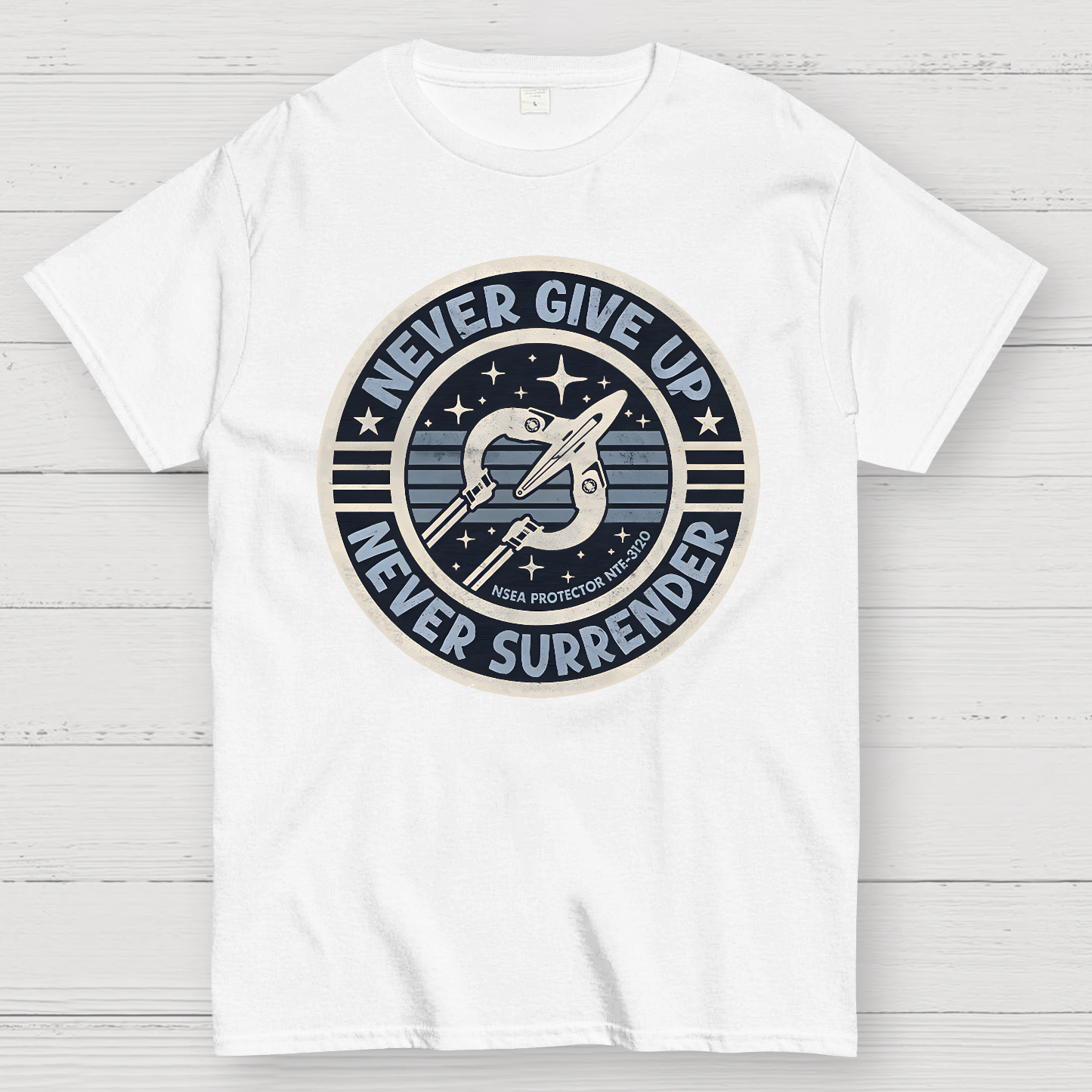 Never Give Up, Never Surrender!  T-Shirt