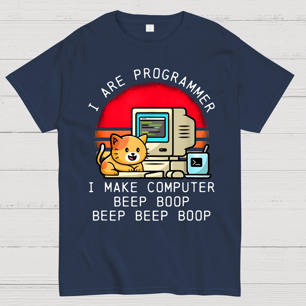 I Are Programmer Funny Cat  T-Shirt