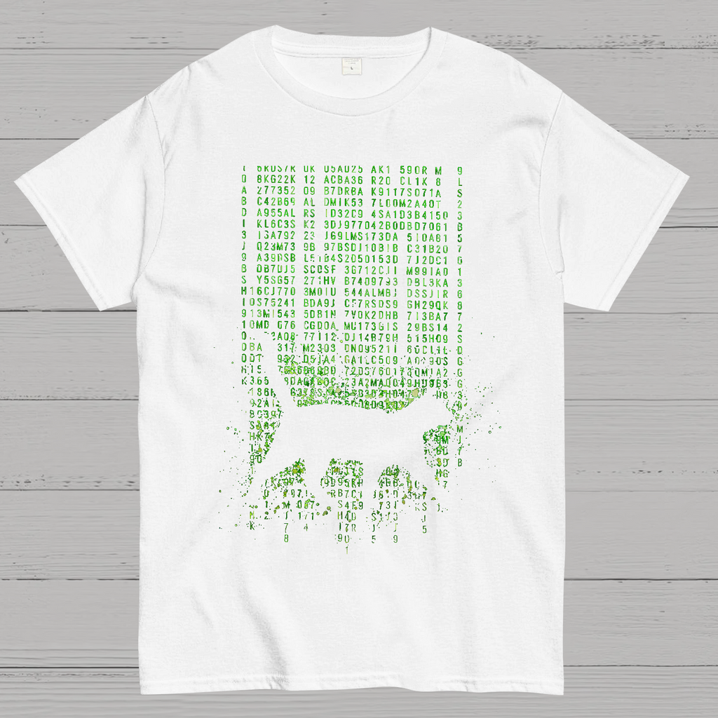 The Matrix Digital Cat  T-Shirt