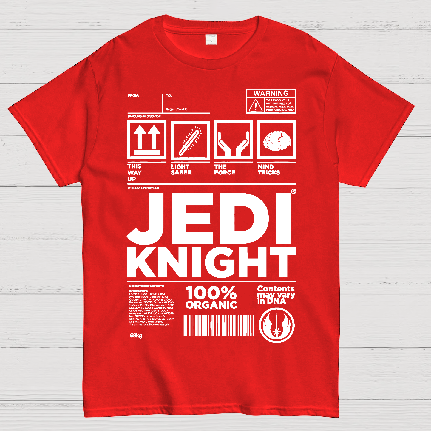 Jedi Knight Tags  T-Shirt