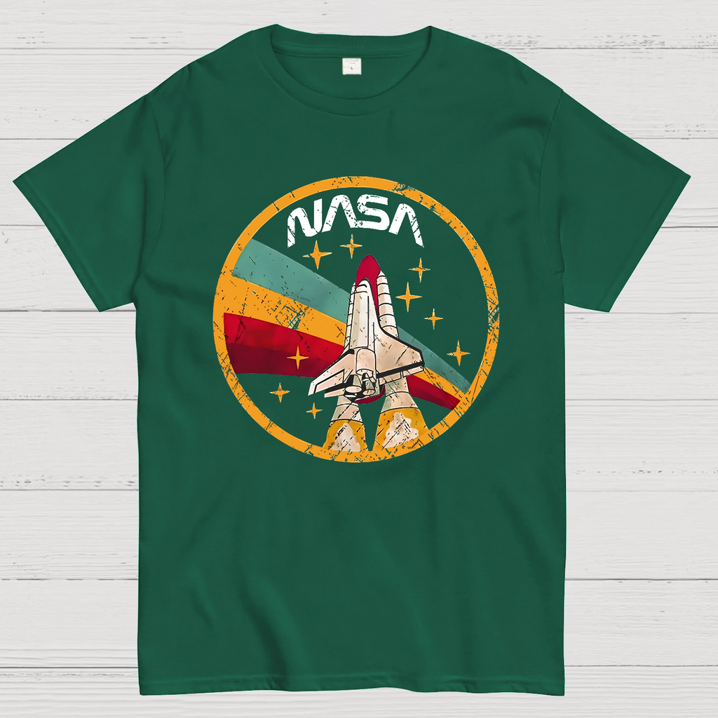 NASA Retro Flight Logo y T-Shirt