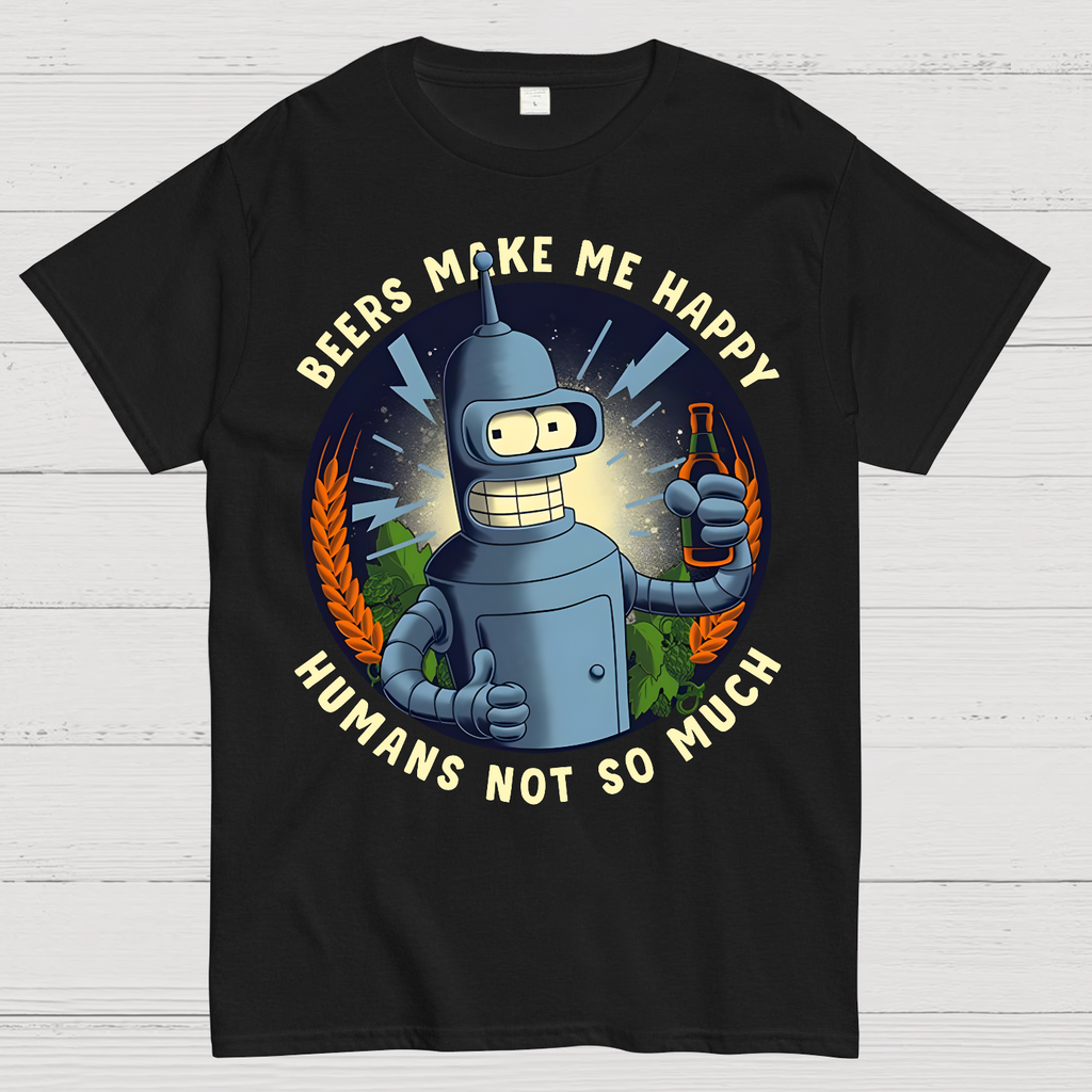 Beers Make Me Happy  T-Shirt
