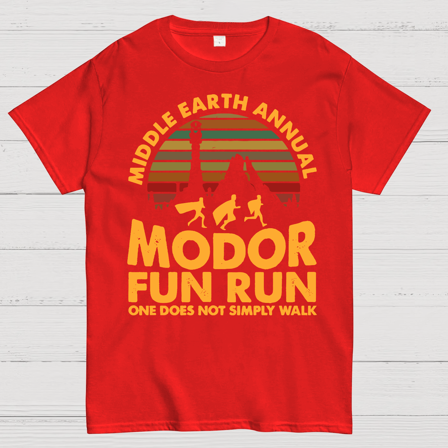 Mordor Fun Run Sarcasm  T-Shirt