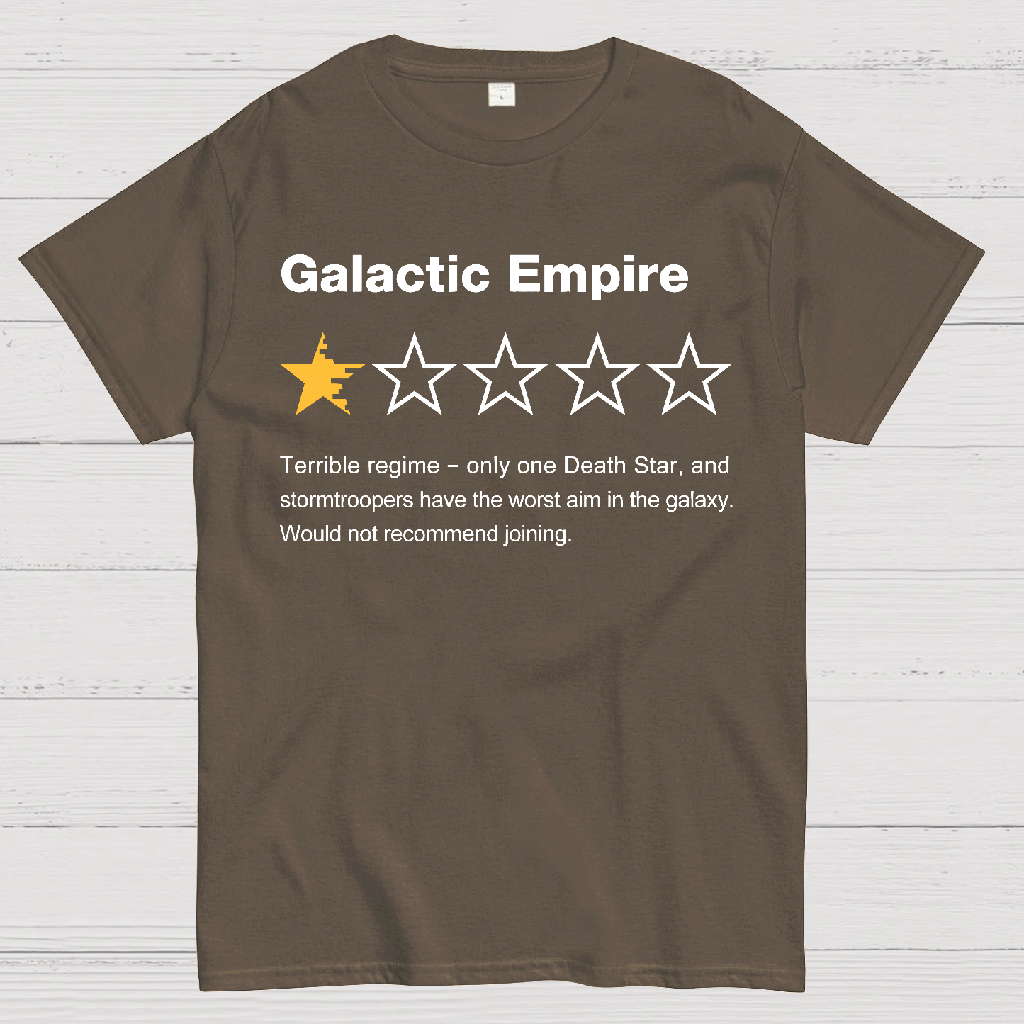 Galactic Empire review - the 4th  T-Shirt