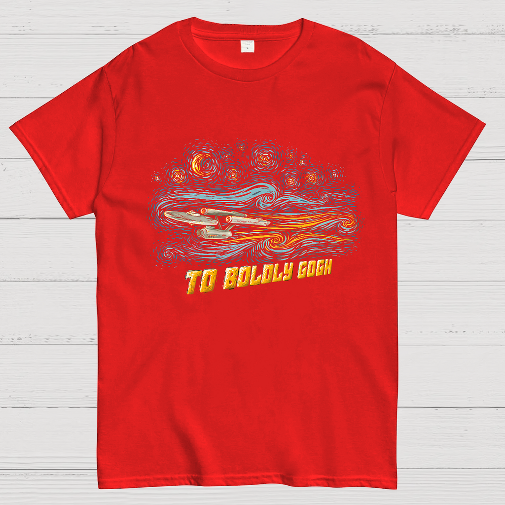 To Boldly Gogh Nerd T-Shirt