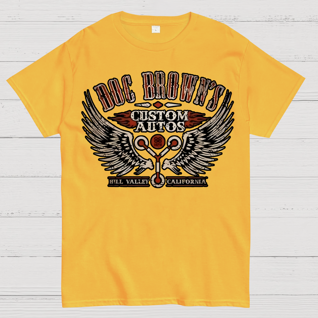 Doc Brown's Custom Autos  T-Shirt