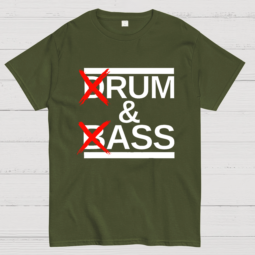 Funny Drum & Bass Rum & Ass  T-Shirt