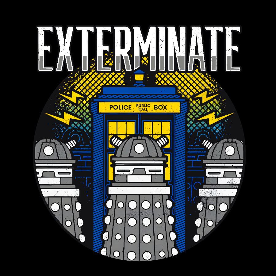 Daleks Exterminate  T-Shirt