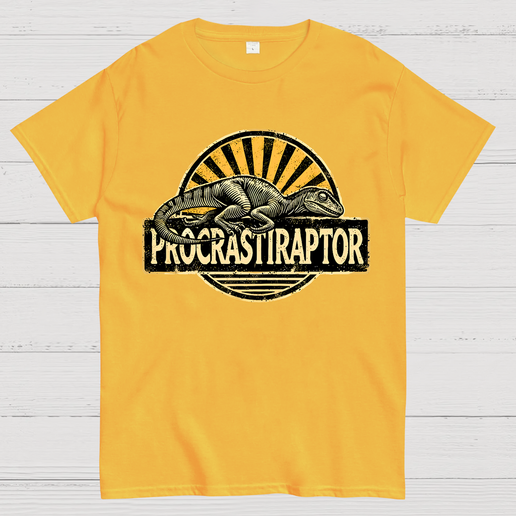 Procrastiraptor  T-Shirt