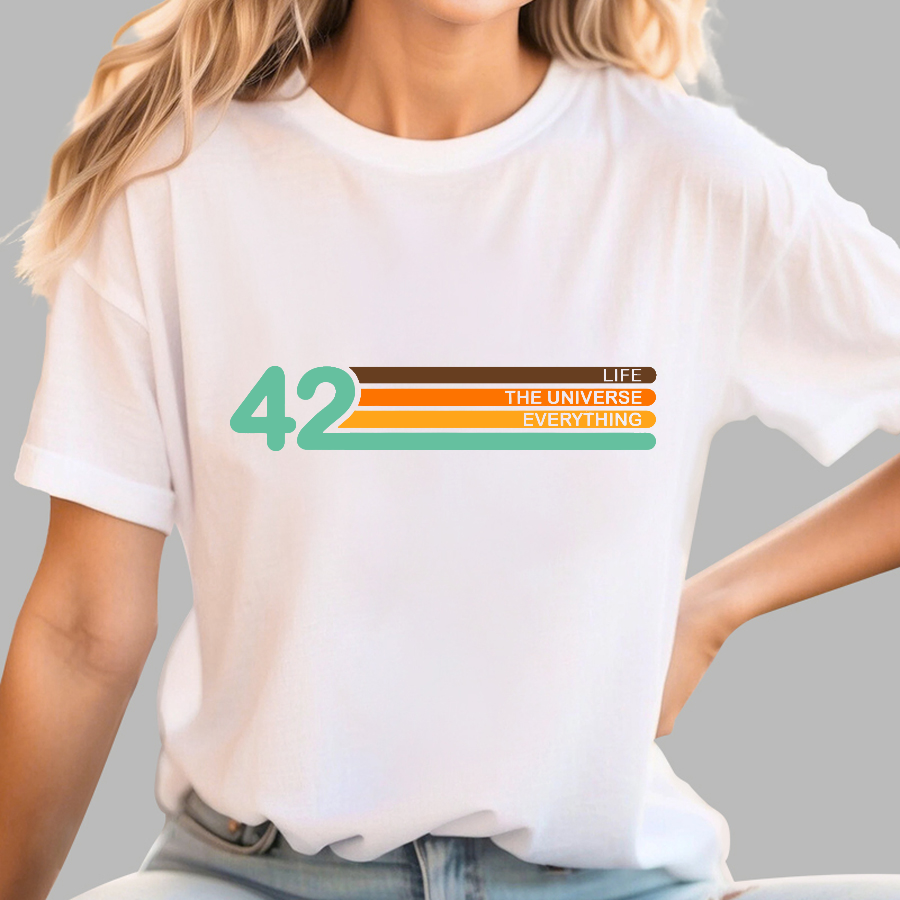 42  Life The Universe And Everything  T-Shirt