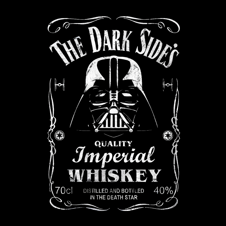The Dark Side's Whiskey y T-Shirt
