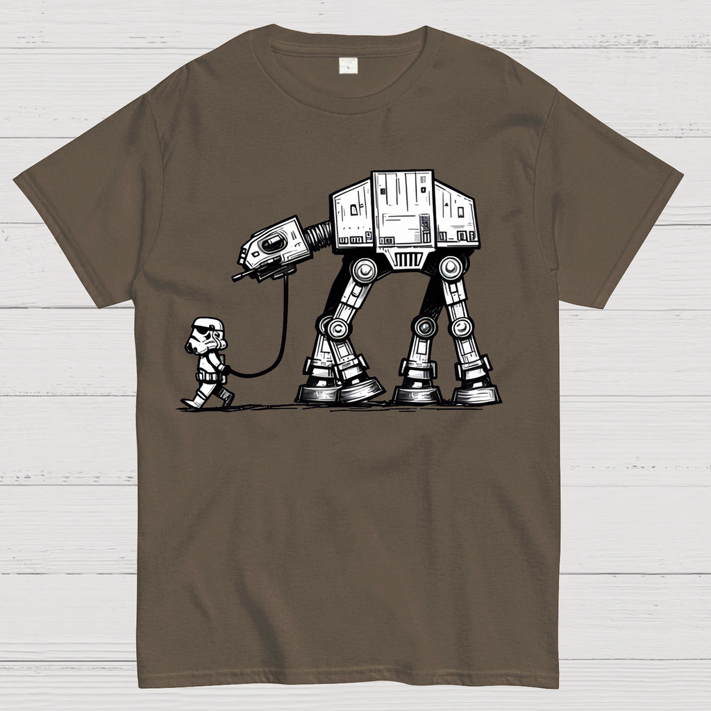 Empire Robot Dog-Planet Battles  T-Shirt