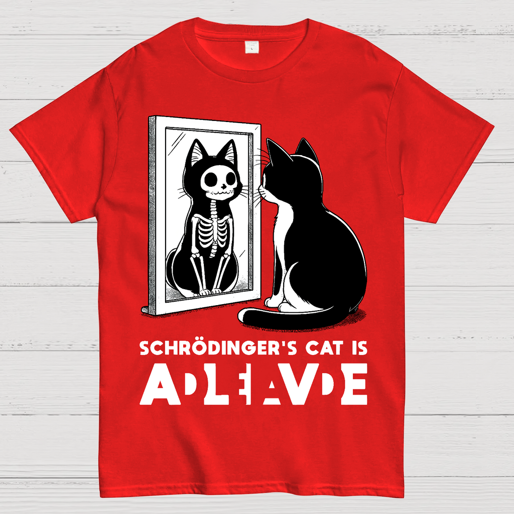 Schrödinger's Cat Alive Dead  T-Shirt