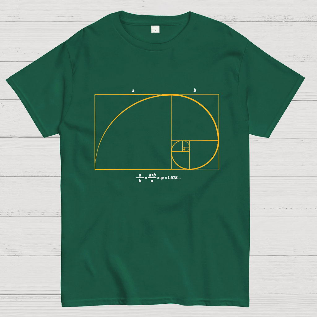 Fibonacci Shirt ∙ Math Art ∙ Science Engineer y T-Shirt
