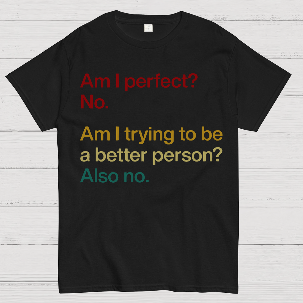 Am I Perfect ？No.  T-Shirt