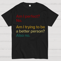 Am I Perfect ？No.  T-Shirt