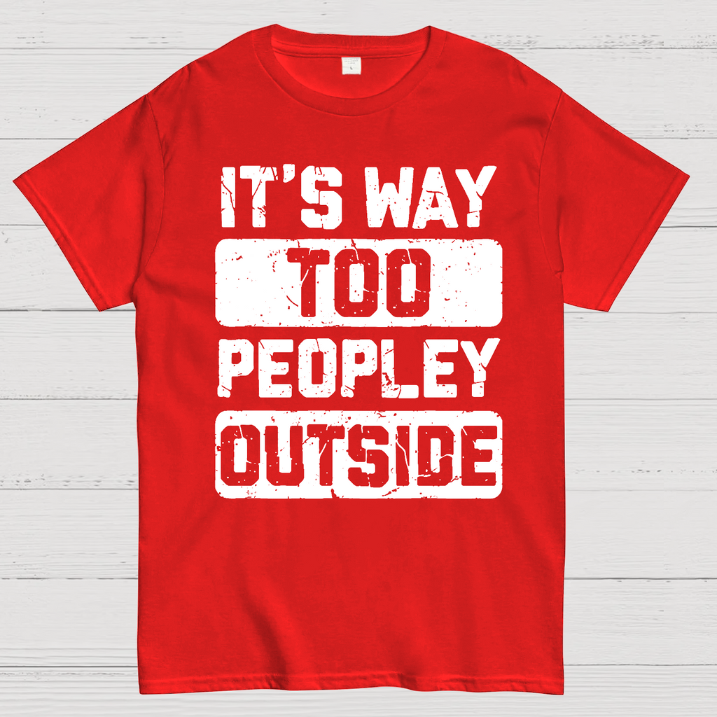 To Peopley Outside  T-Shirt