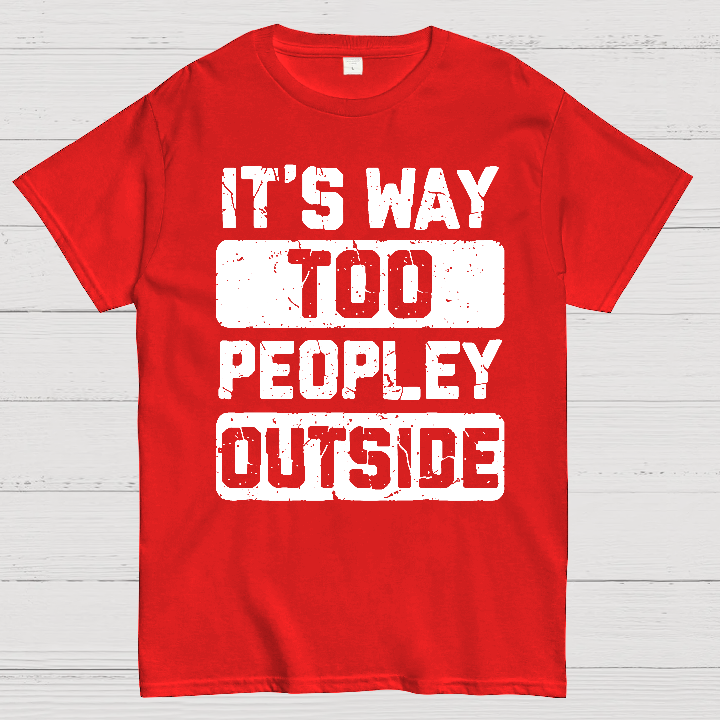 To Peopley Outside  T-Shirt
