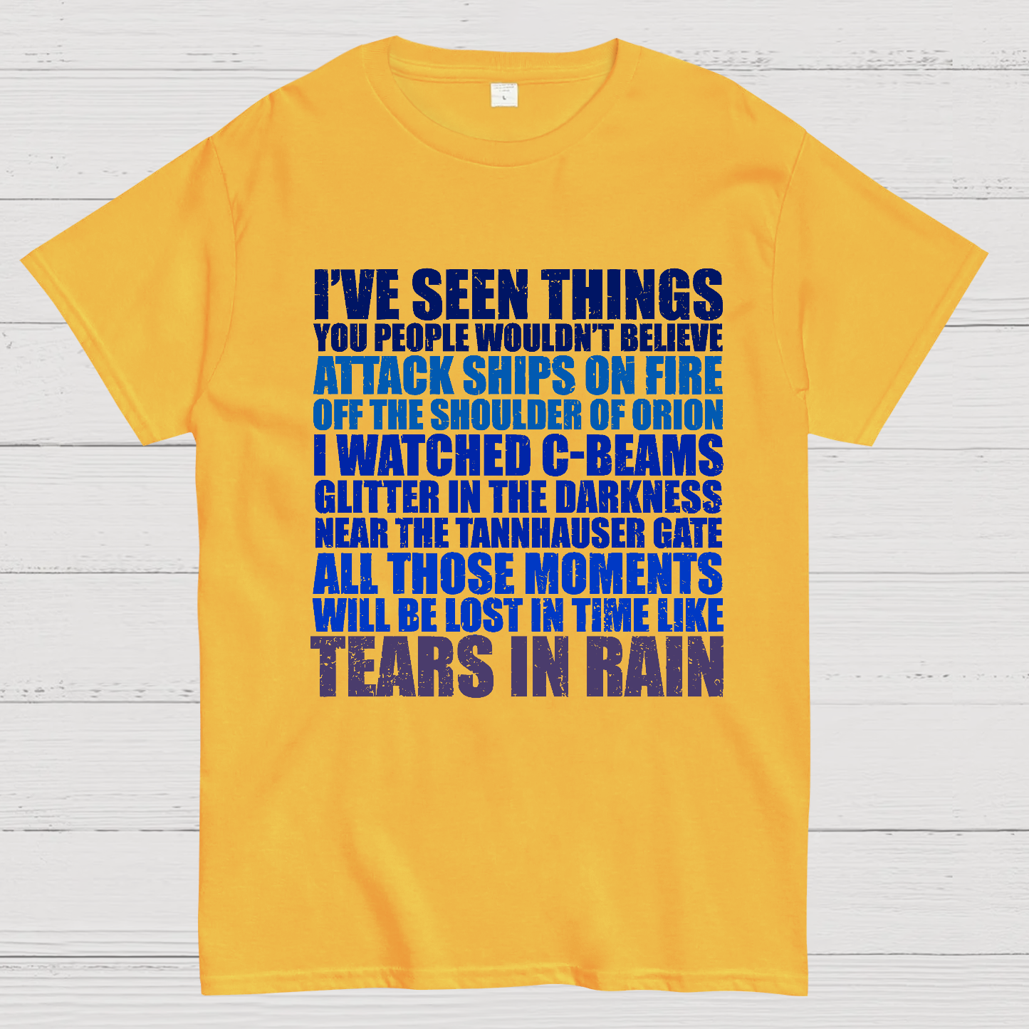 Tears In Rain  T-Shirt