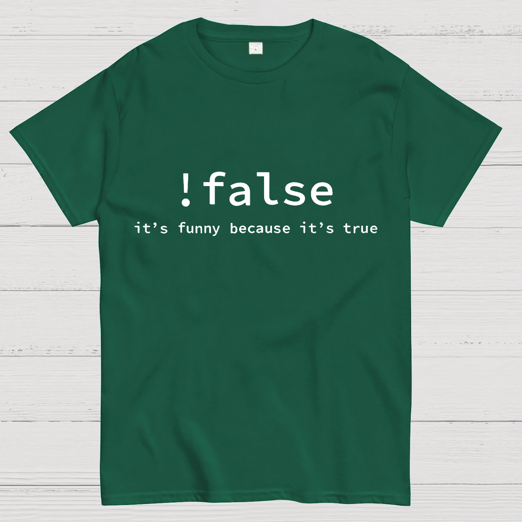 Funny False Programming Coding  T-Shirt