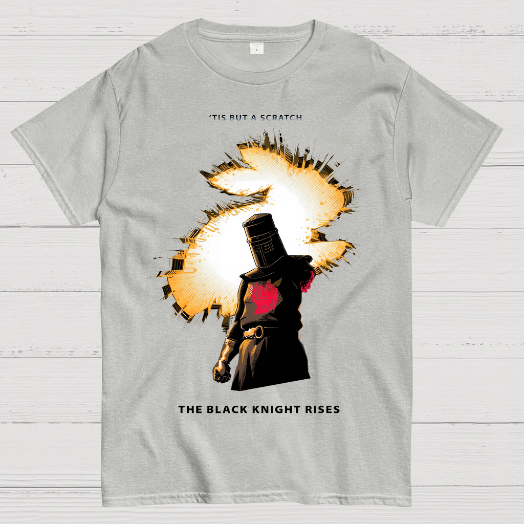 Black Knight vs. Bunny. one will fall.  T-Shirt
