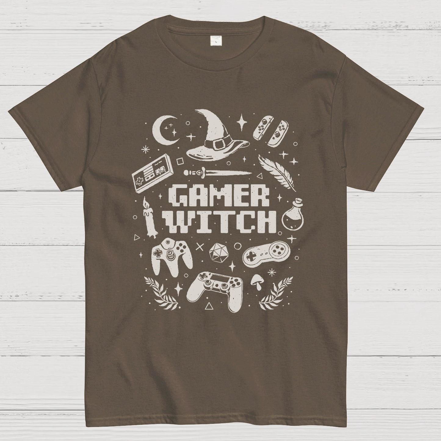 Gamer Witch y T-Shirt