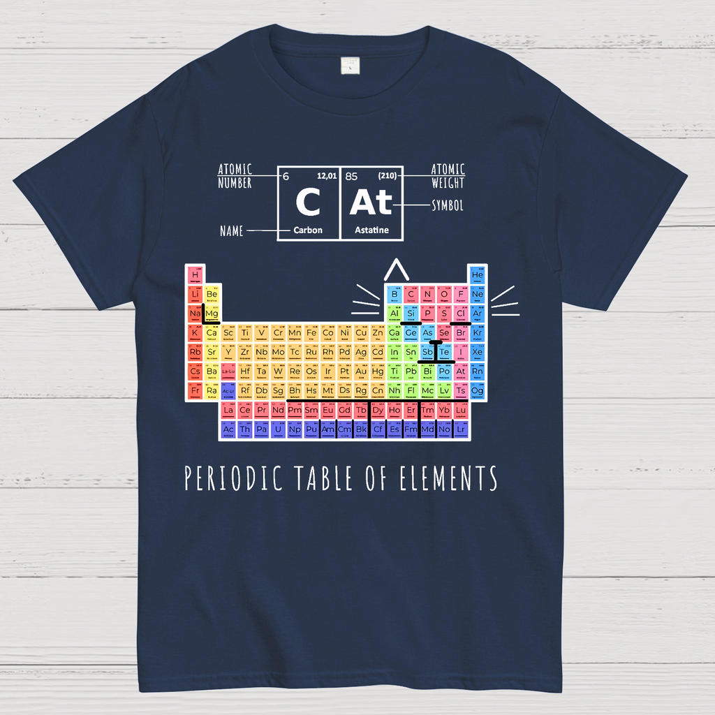 Periodic Table Of Cats  T-Shirt